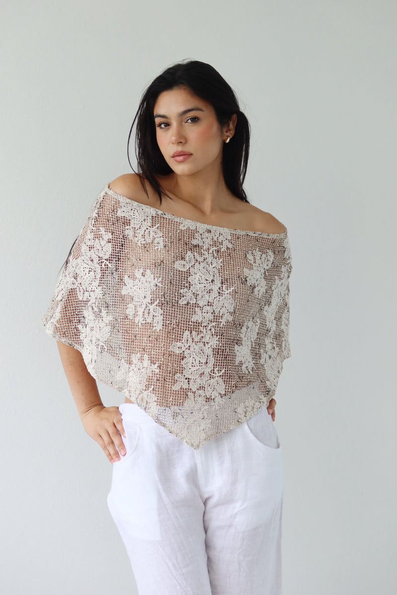 CROCHET LACE TOP – Pink Tree PR