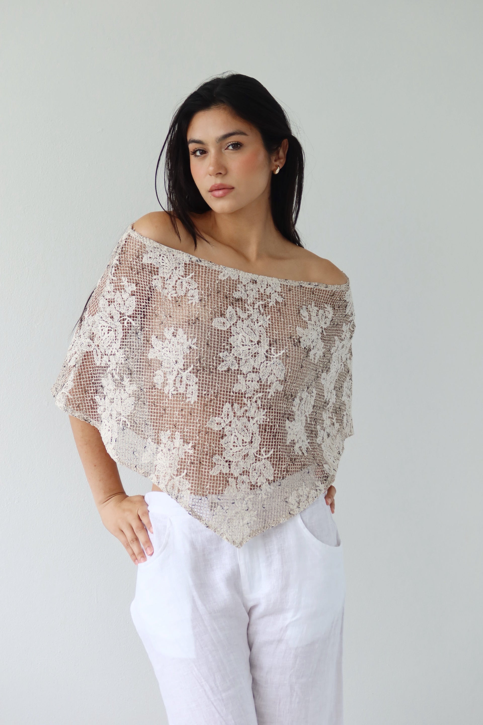＊美品＊ CLANE CLASSIC LACE TOPS CROCHET LACE TOP – Pink Tree PR