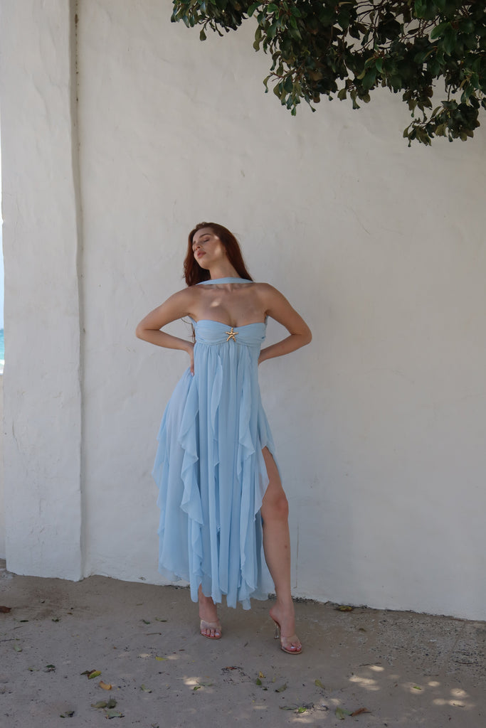 BLUE STAR DRESS Pink Tree PR BLUE STAR DRESS Pink Tree PR